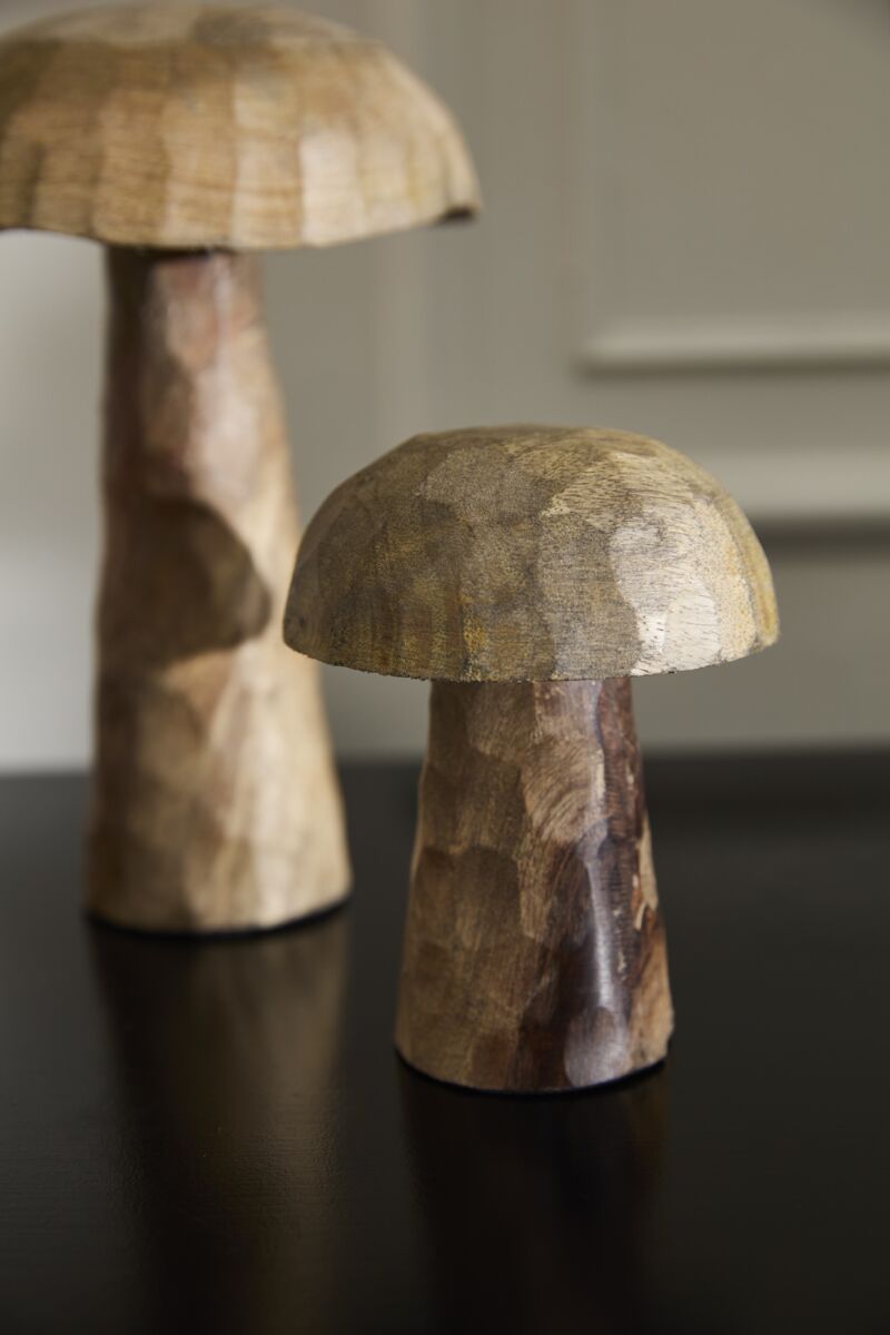 Design Shop Porcini Mushroom Set of 3 - 3"/4"/5"