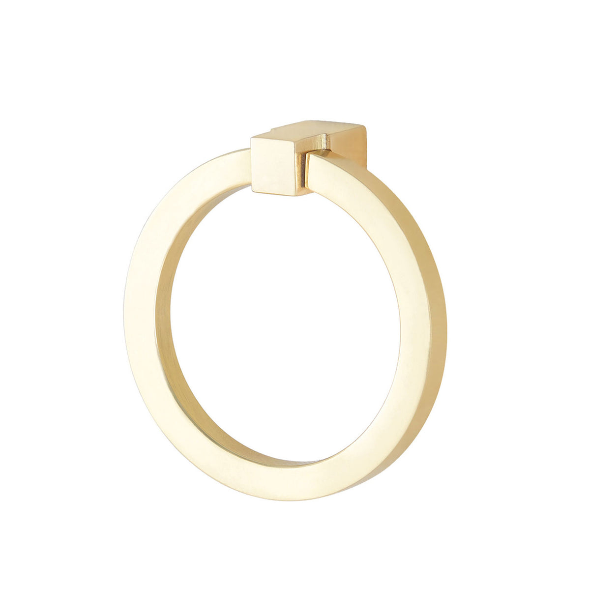 Villa & House Owen Pull, Polished Brass