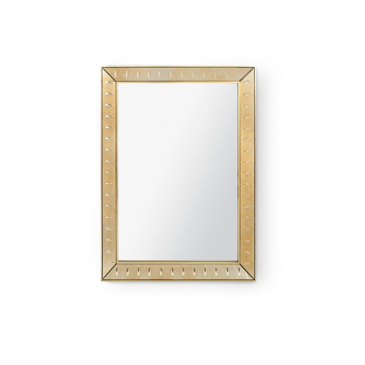 Villa & House Reese Small Mirror, Antique Champagne Mirror