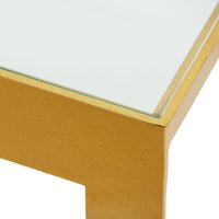 Villa & House Rialto Nesting Tables Set of 2, Gold Leaf