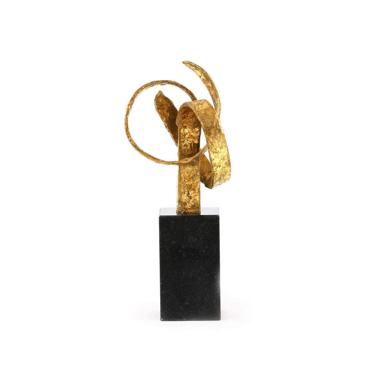 Villa & House Ribbon Statue, Gold Leaf