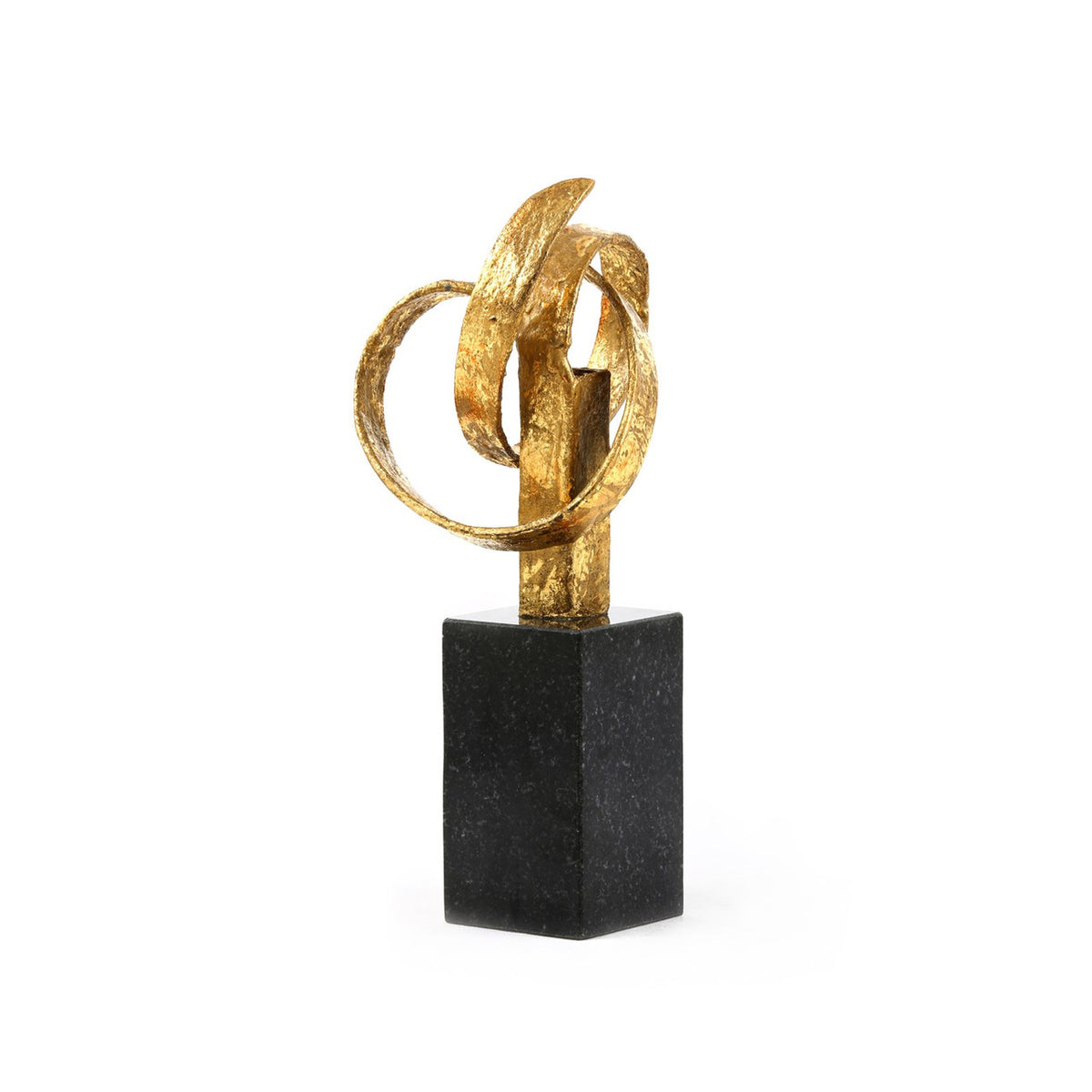 Villa & House Ribbon Statue, Gold Leaf