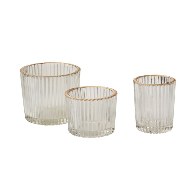 Design Shop Ritzy Votive 3"x 2.25", Set of 6