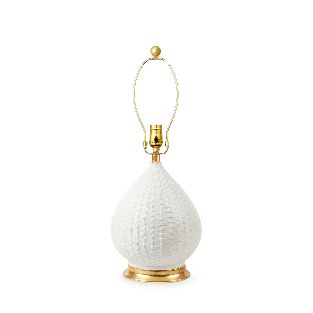 Villa & House Carla Lamp Without Shade, Blanc de Chine