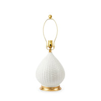 Villa & House Carla Lamp Without Shade, Blanc de Chine