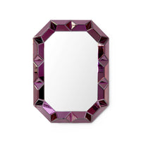 Villa & House Romano Wall  Mirror, Alexandrite Purple