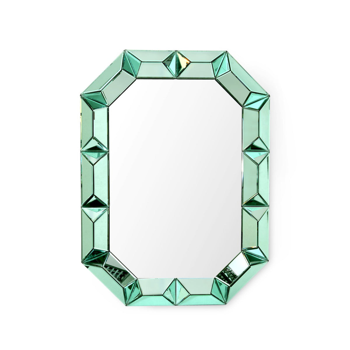 Villa & House Romano Wall  Mirror, Peridot Green