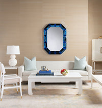 Villa & House Romano Wall  Mirror, Sapphire Blue