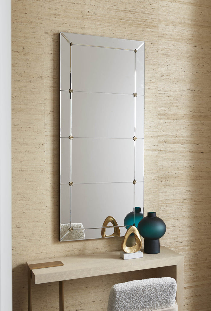 Villa & House Rosette Mirror, Clear