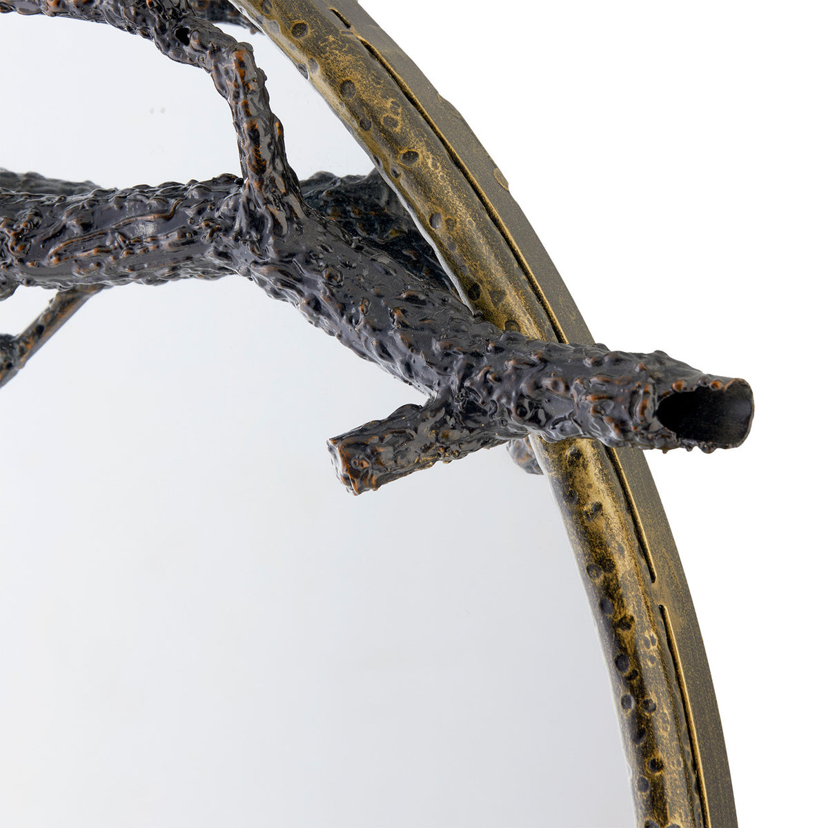 Villa & House Rowan Mirror, Antique Brass