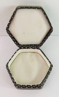 Petit Point Hexagonal Bouquet Box Set of 3