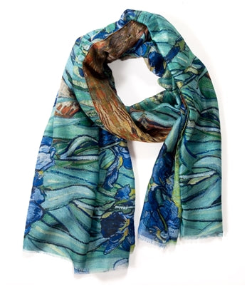 Design Shop Irises /Vincent Van Gogh Scarf