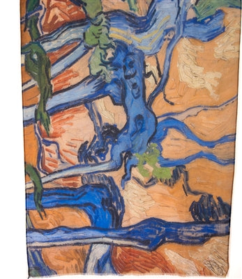 Design Shop Tree Roots /Vincent Van Gogh Scarf