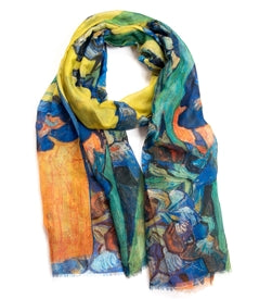 Design Shop Van Gogh Irises Scarf