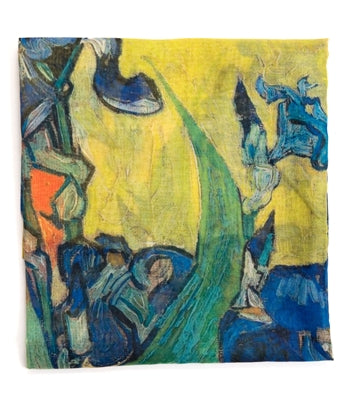 Design Shop Van Gogh Irises Scarf