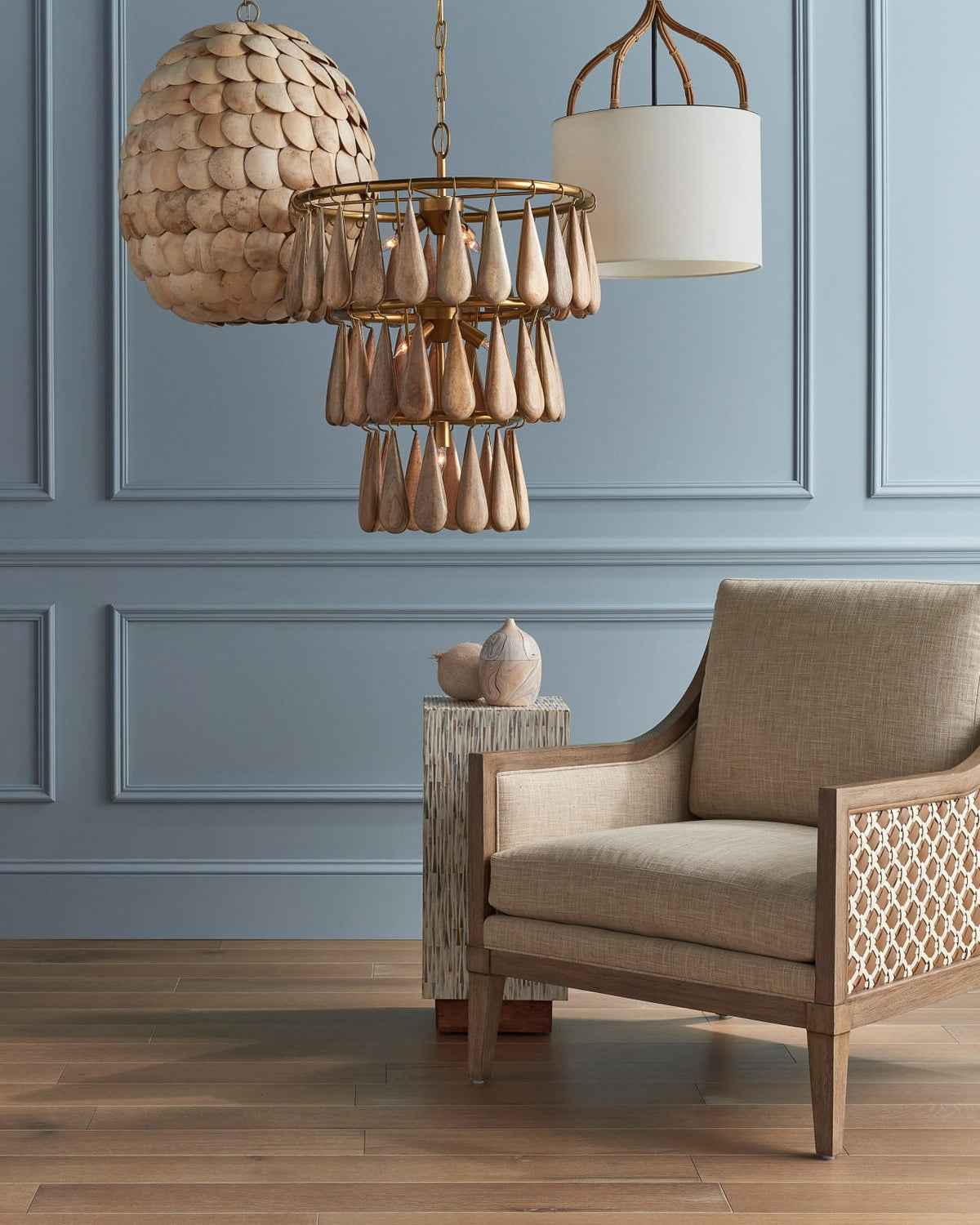 Bramford Light Wheat Armchair