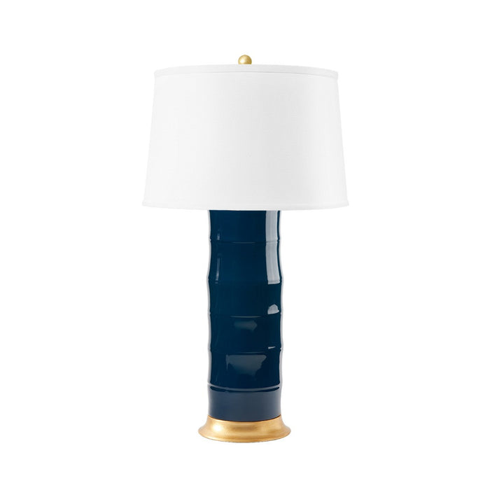 Villa & House Saigon Lamp Without Shade, Navy Blue