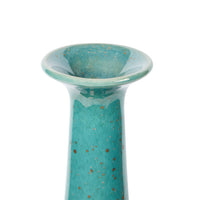 Villa & House Sandor Large Vase, Mottled Turquoise