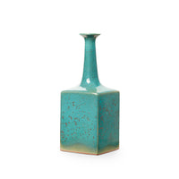 Villa & House Sandor Large Vase, Mottled Turquoise