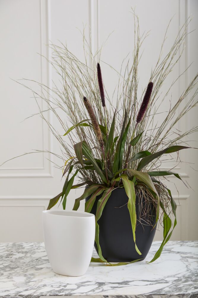 Design Shop Sasso Vase 11.75"x 5.5"x 11.75"