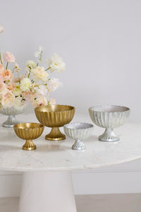 Design Shop Scallop Compote 8.5"x 6.25"