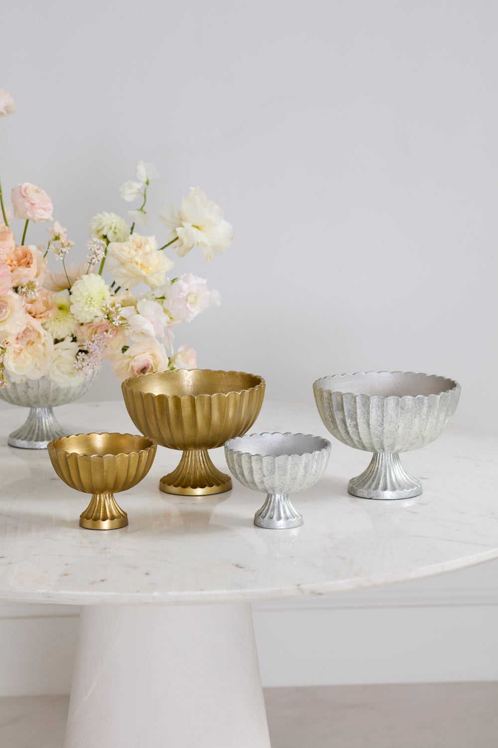 Design Shop Scallop Compote 5.75"x 4.5"