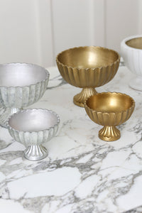 Design Shop Scallop Compote 8.5"x 6.25"