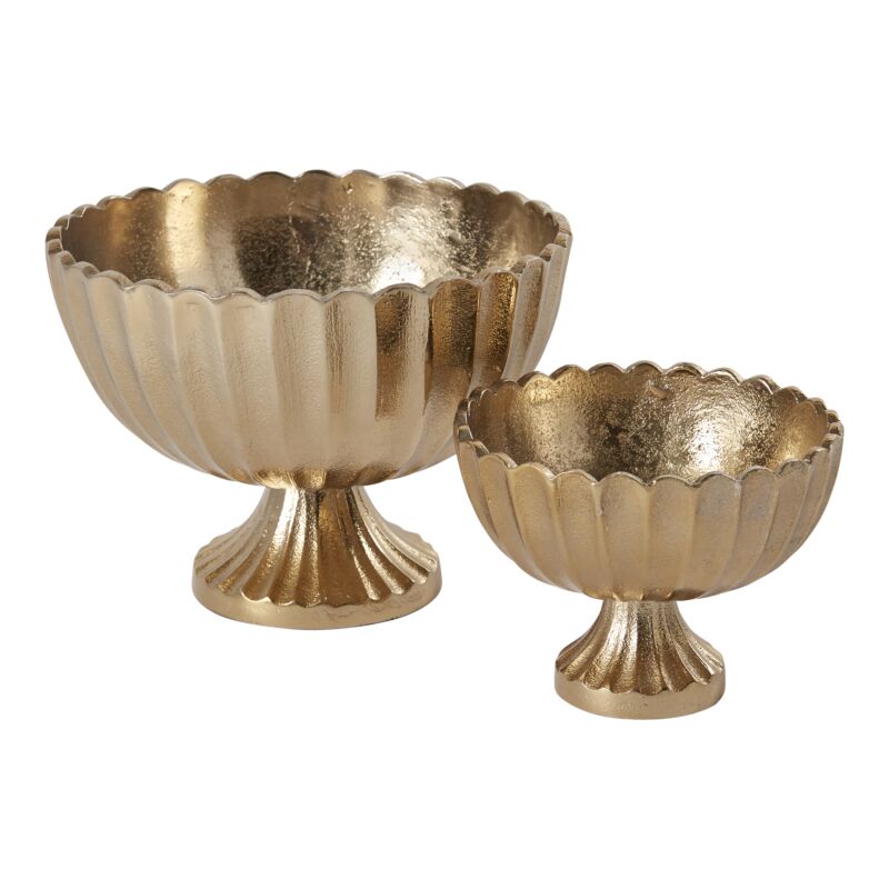 Design Shop Scallop Compote 8.5"x 6.25"