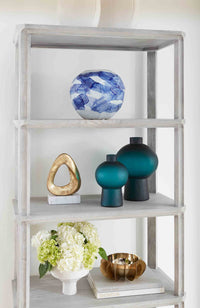 Villa & House Sharri Medium Vase, Dark Persian Green