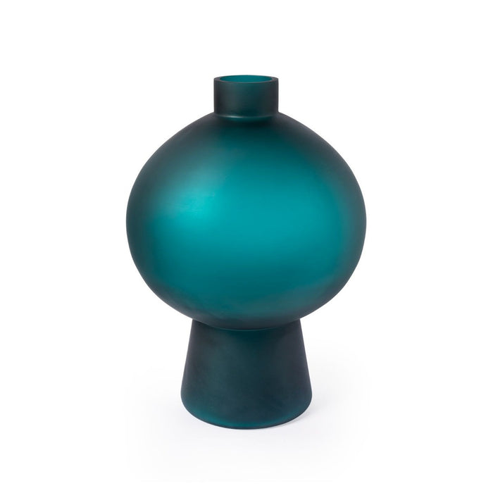 Villa & House Sharri Large Vase, Dark Persian Green