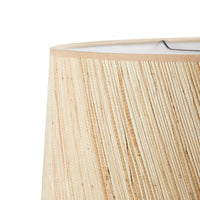 Villa & House Shade 17-inch Papyrus, with Nickel, Papyrus