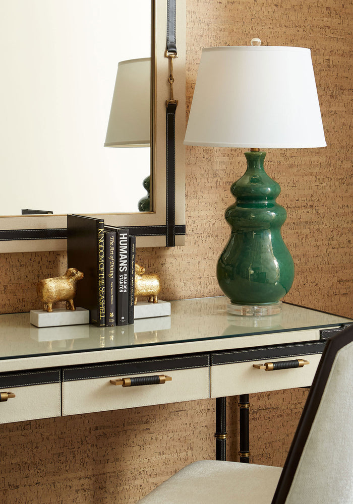 Villa & House Sheep Bookends (Pair), Gold Leaf