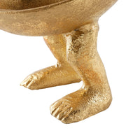 Villa & House Sherpa Bowl, Gold Leaf