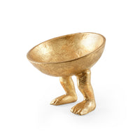 Villa & House Sherpa Bowl, Gold Leaf