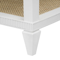 Villa & House Sienna 2-Drawer Table - Base Only, Vanilla