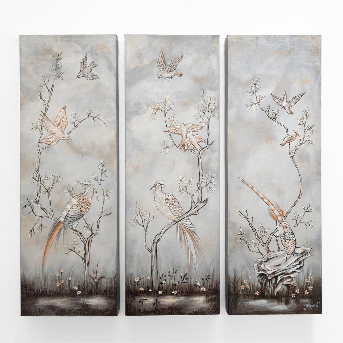 "Hidden Forest" wall panels