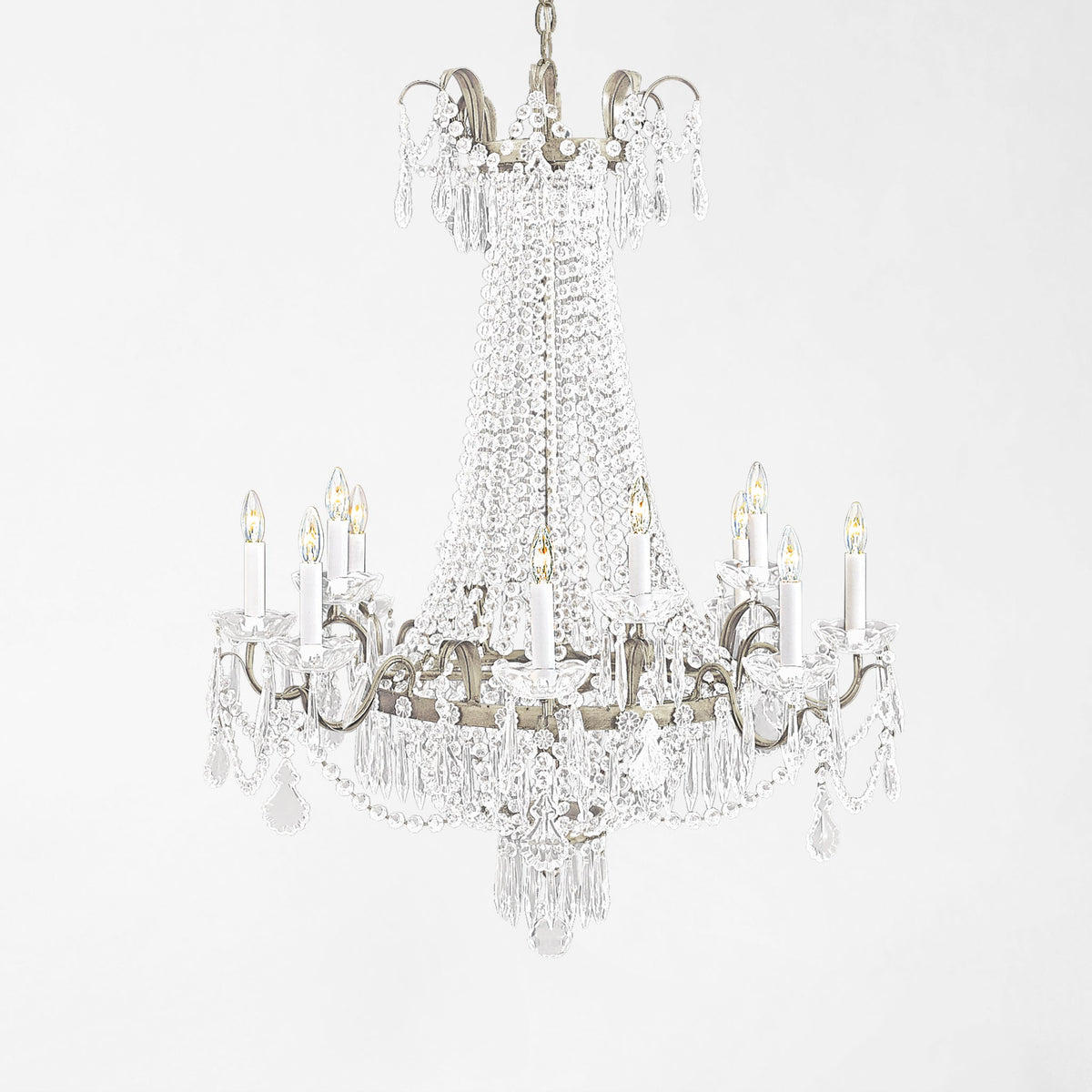 PRIMAVERA gold chandelier