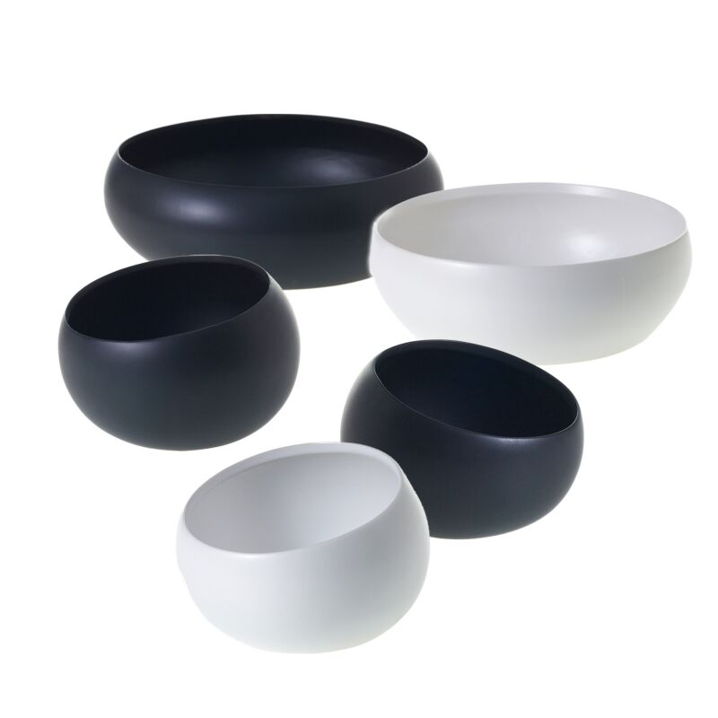 Design Shop Simply Angled Bowl 5.25"x 3.5", Set of 4