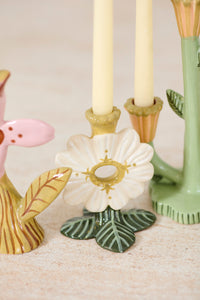 Design Shop Soft Petal Candleholder 7.5"X 4"x 9.75"