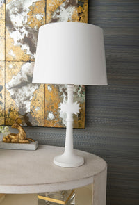 Villa & House Sol Lamp Without Shade, Plaster White