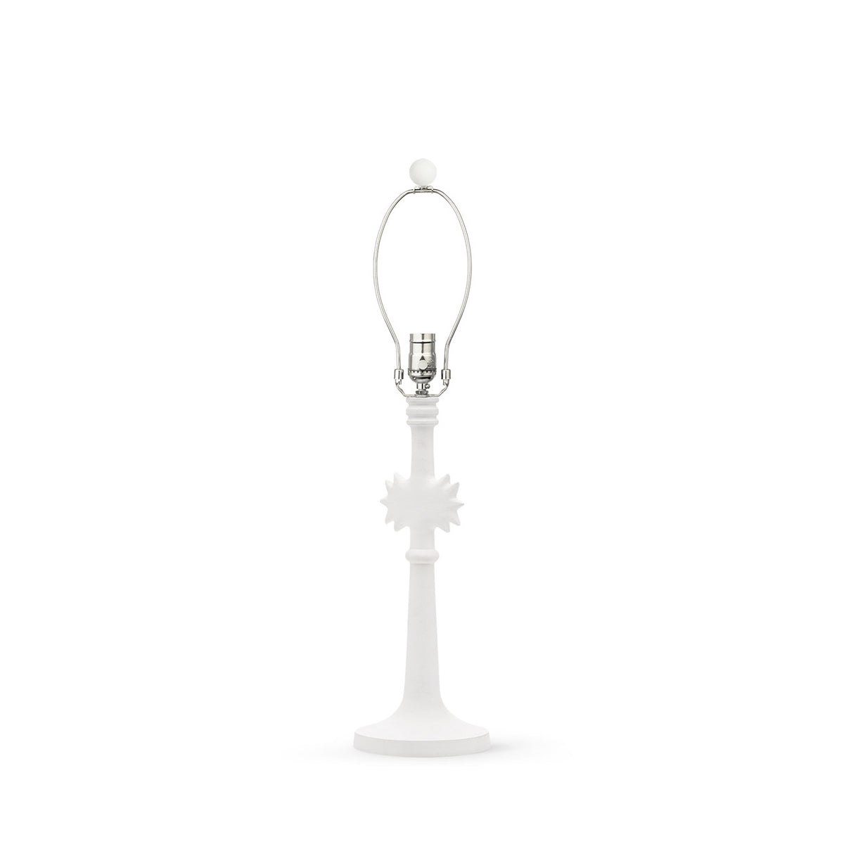 Villa & House Sol Lamp Without Shade, Plaster White