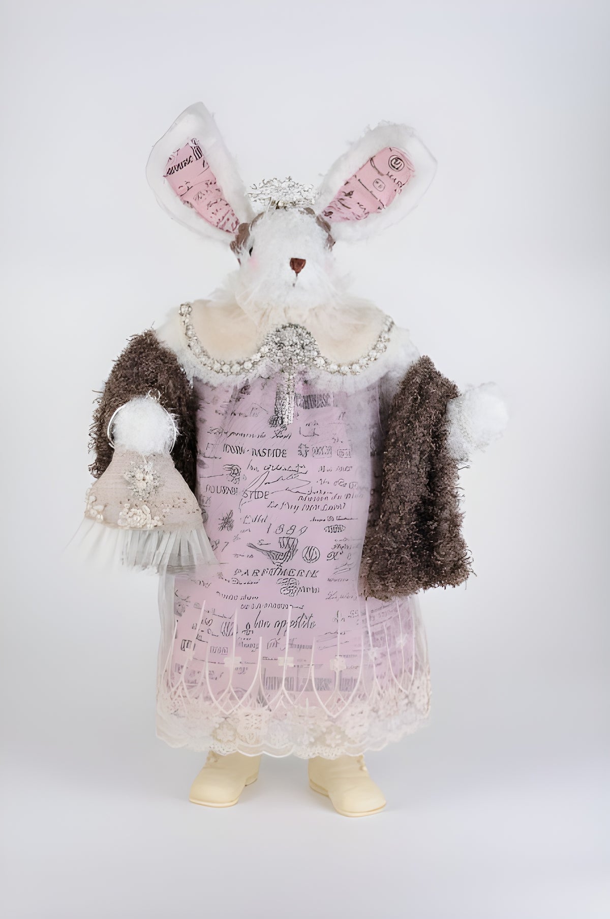 Karen Didion Paris Bunny-Pink