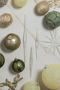 Design Shop Antoinette Ornament 3", Set of 6