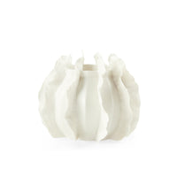 Villa & House Spring Flower Low Vase, Blanc de Chine