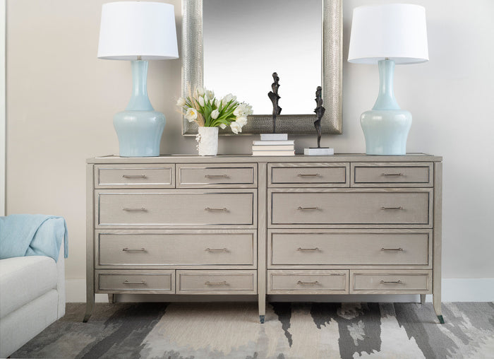 Villa & House Spiral Small Statue Set of 2, Bronze