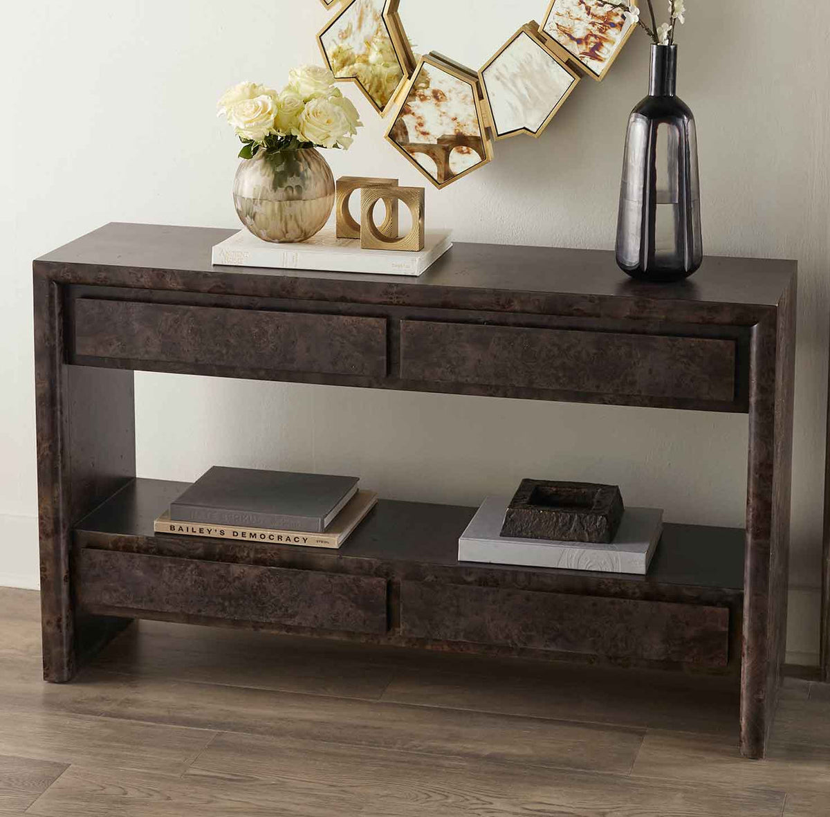 Villa & House Square Bowl, Bronze, Set of 4