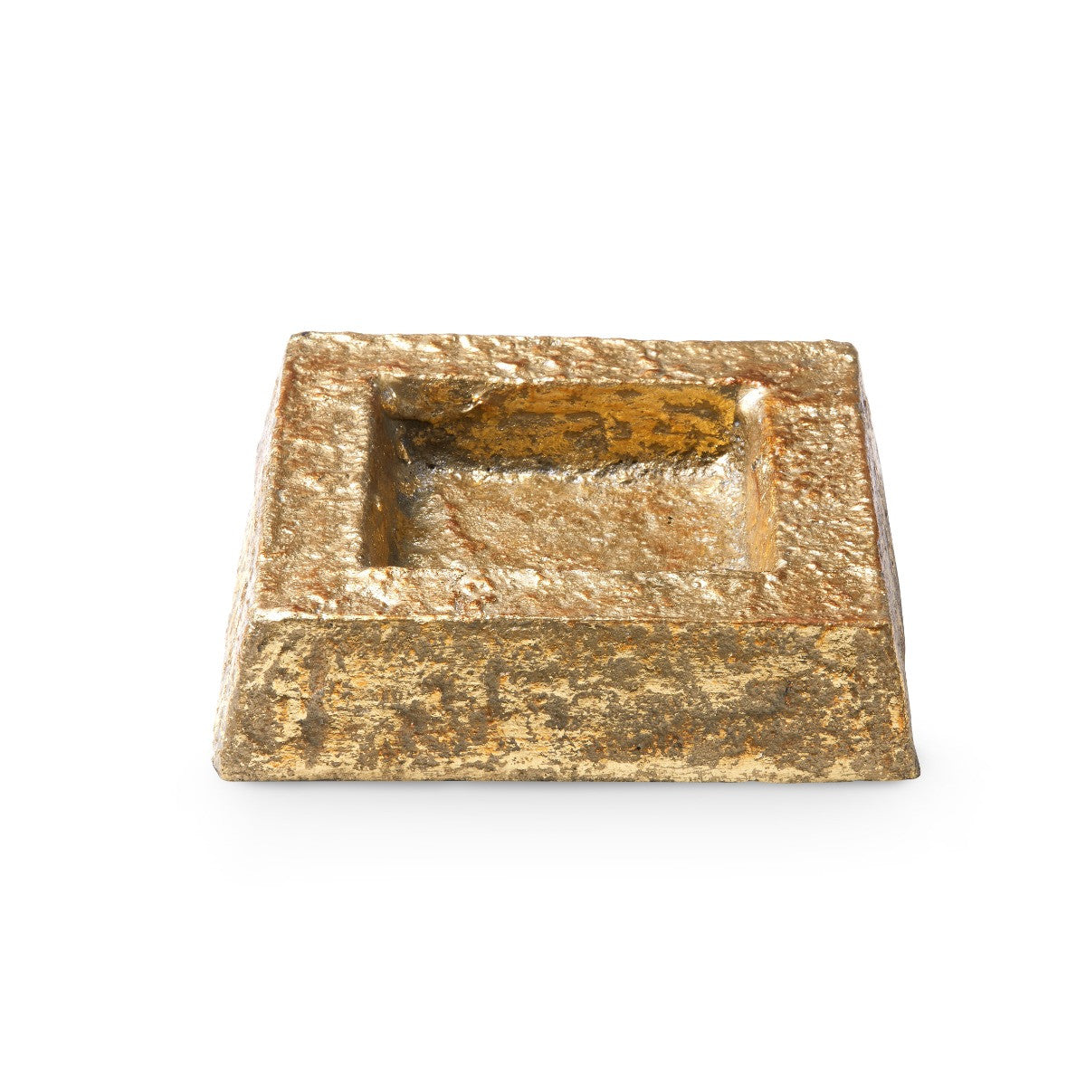 Villa & House Square Bowl, Gold Leaf