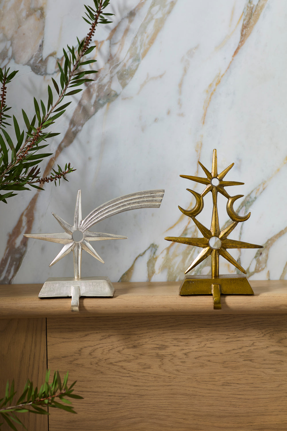 Design Shop Starscape Stocking Holder 7"x 4.25"x 11.5"
