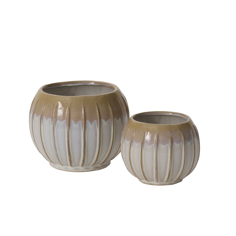 Design Shop Sutton Vase 5.25"X 4", Set of 2