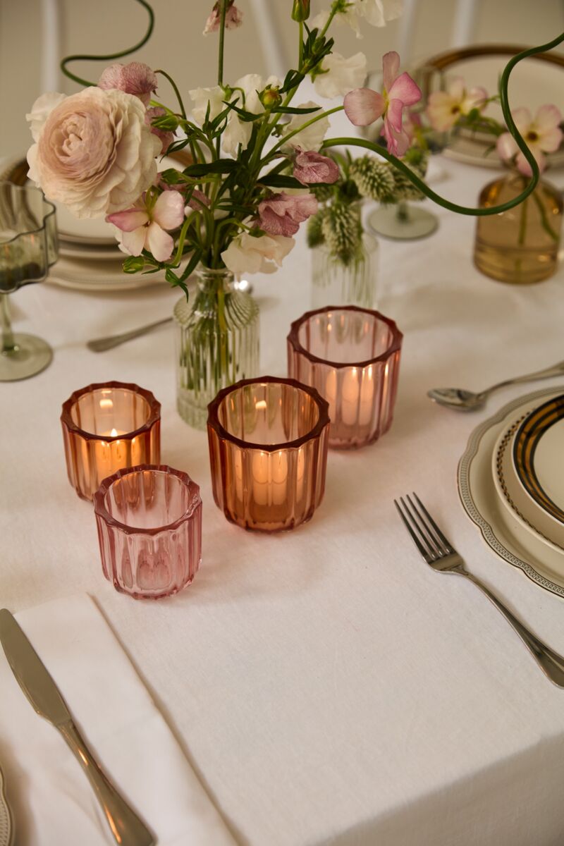 Design Shop Tanger Votive 3.5"x 3.5", Set of 4